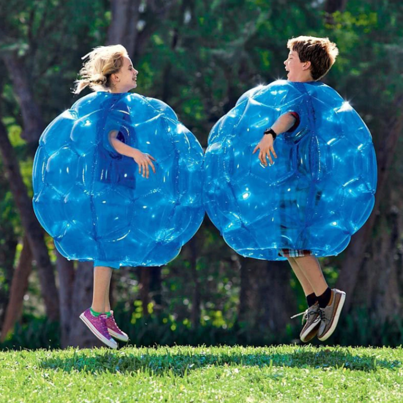 Inflatable Human Sized Hamster Bumper Ball - Blue (24 in diameter) image