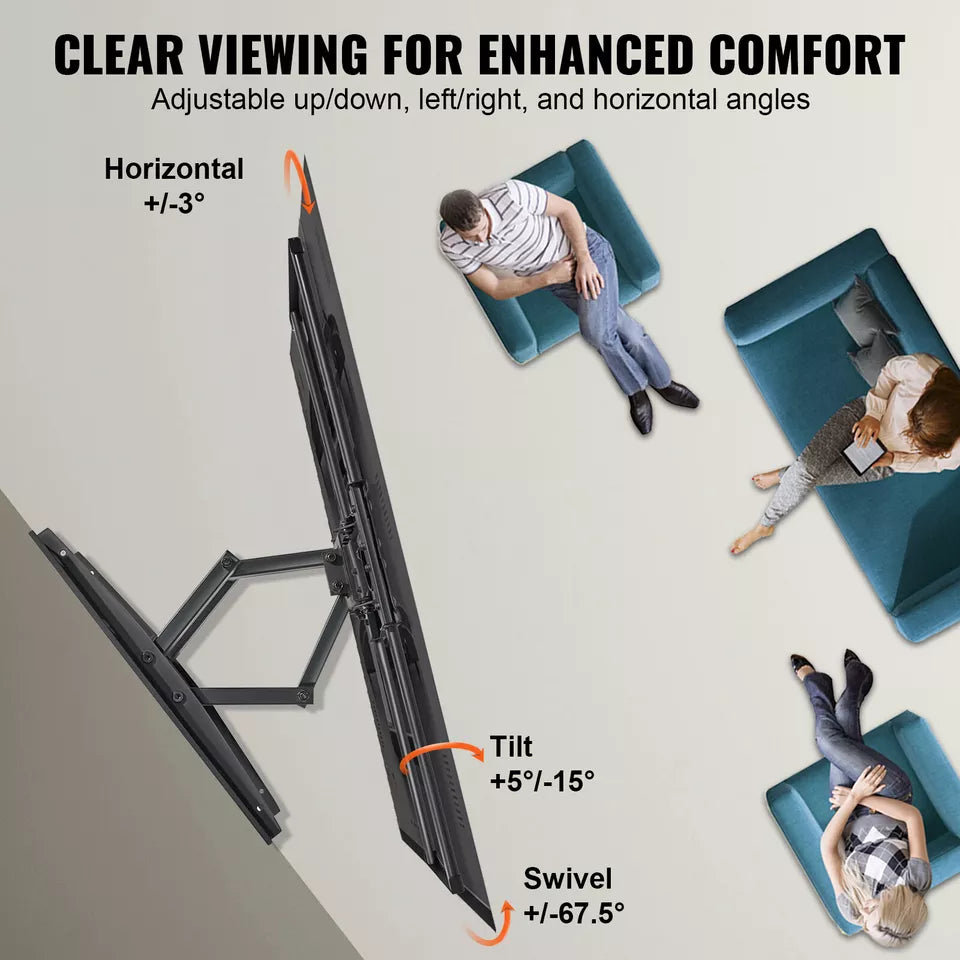 Heavy Duty Full Motion TV Wall Mount Stand 37-75 Inch image 1