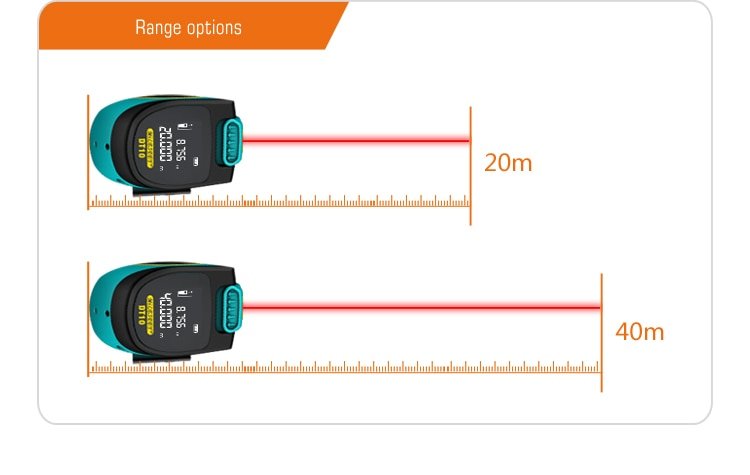 Digital Laser Tape Measure Electronic Distance Tool image 5