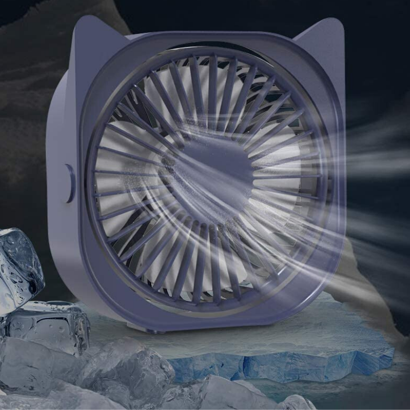 Portable Small Car Seat Cooling Fan 12V image 4