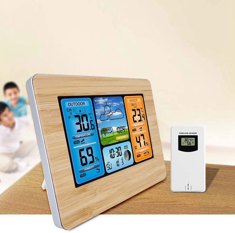 Personal Indoor / Outdoor Wireless Wifi Weather Home Station image 5