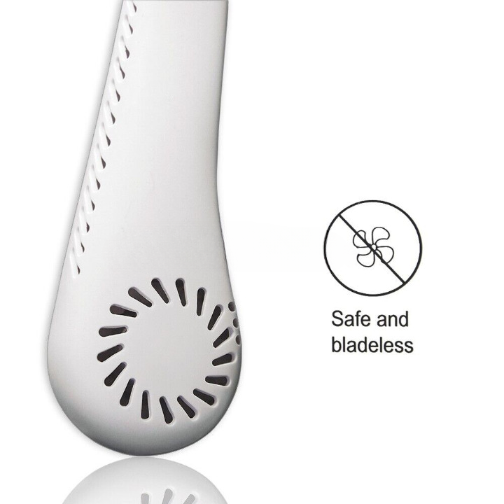 Portable USB Rechargeable Hanging Neck Fan image 1