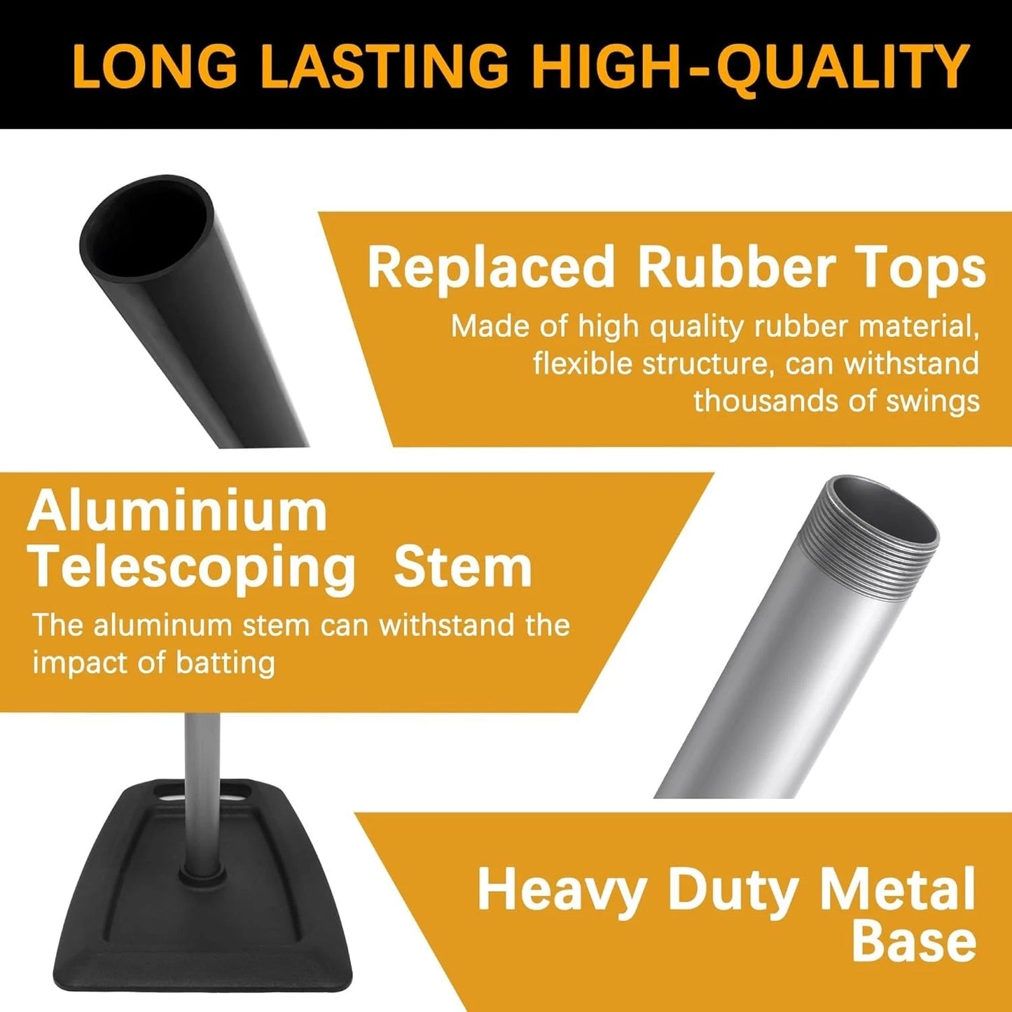 Heavy Duty Adjustable Baseball Batting / Hitting Tee image 6