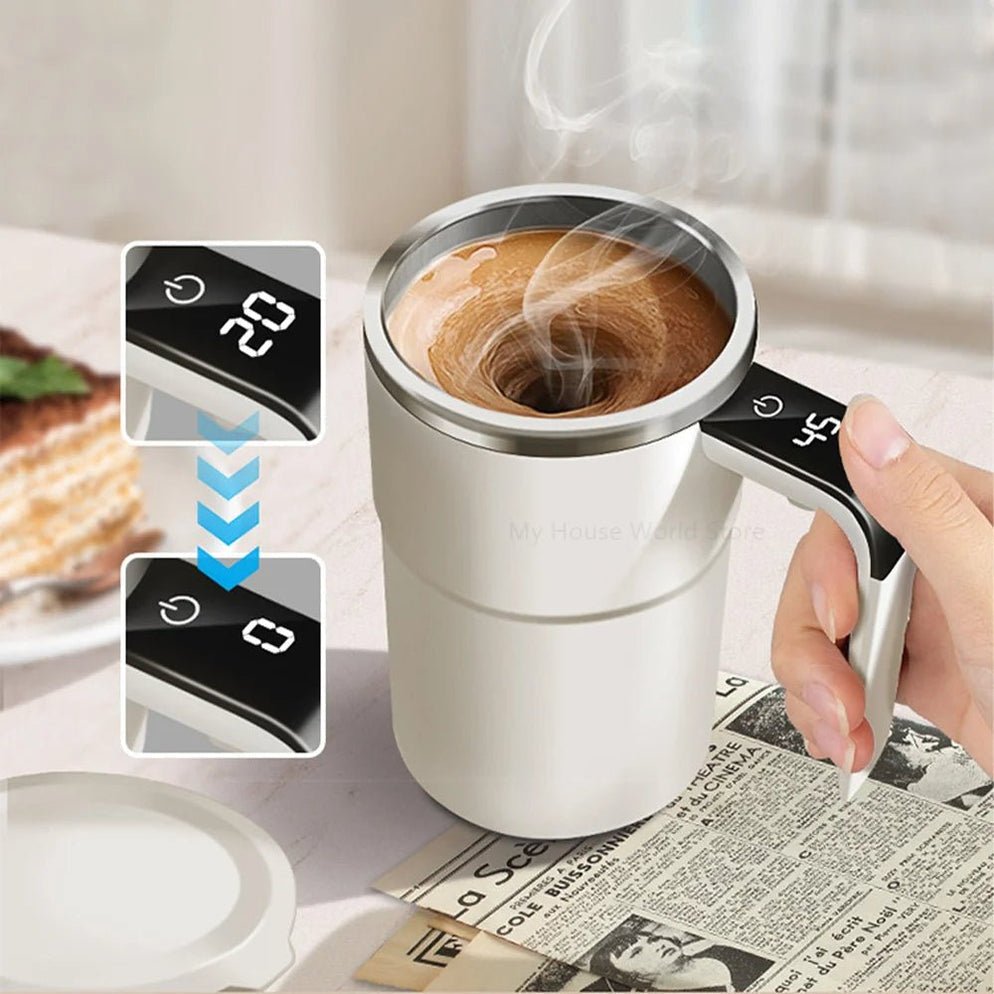Rechargeable Self-Stirring Coffee Mug image 0