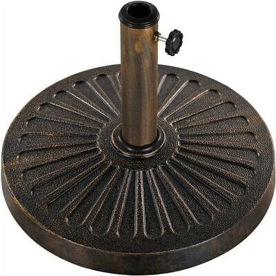 Heavy Duty Outdoor Weighted Umbrella Base Stand 30lbs image 0