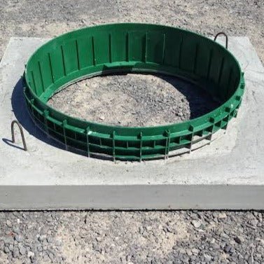 Premium Septic Tank Riser Replacement Lid Cover 24" x 6" image 3