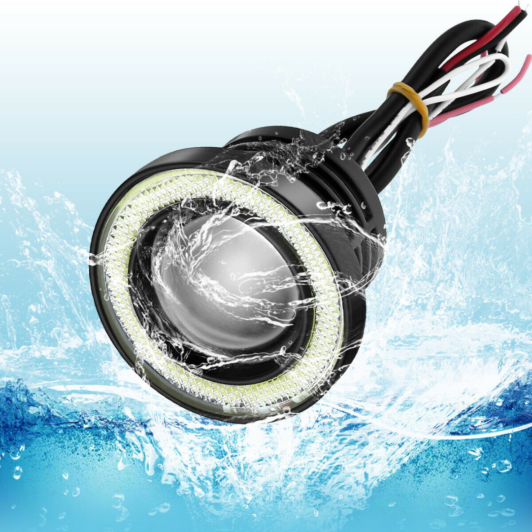 Powerful Universal LED Round Car Fog Lights 2.5" image 2