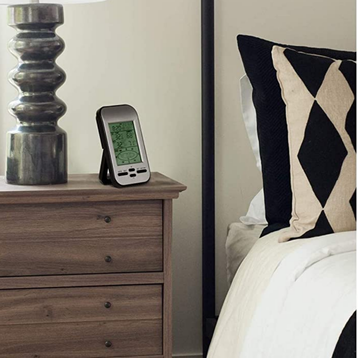 Home Wireless Indoor / Outdoor Weather Station 433MHz image 2