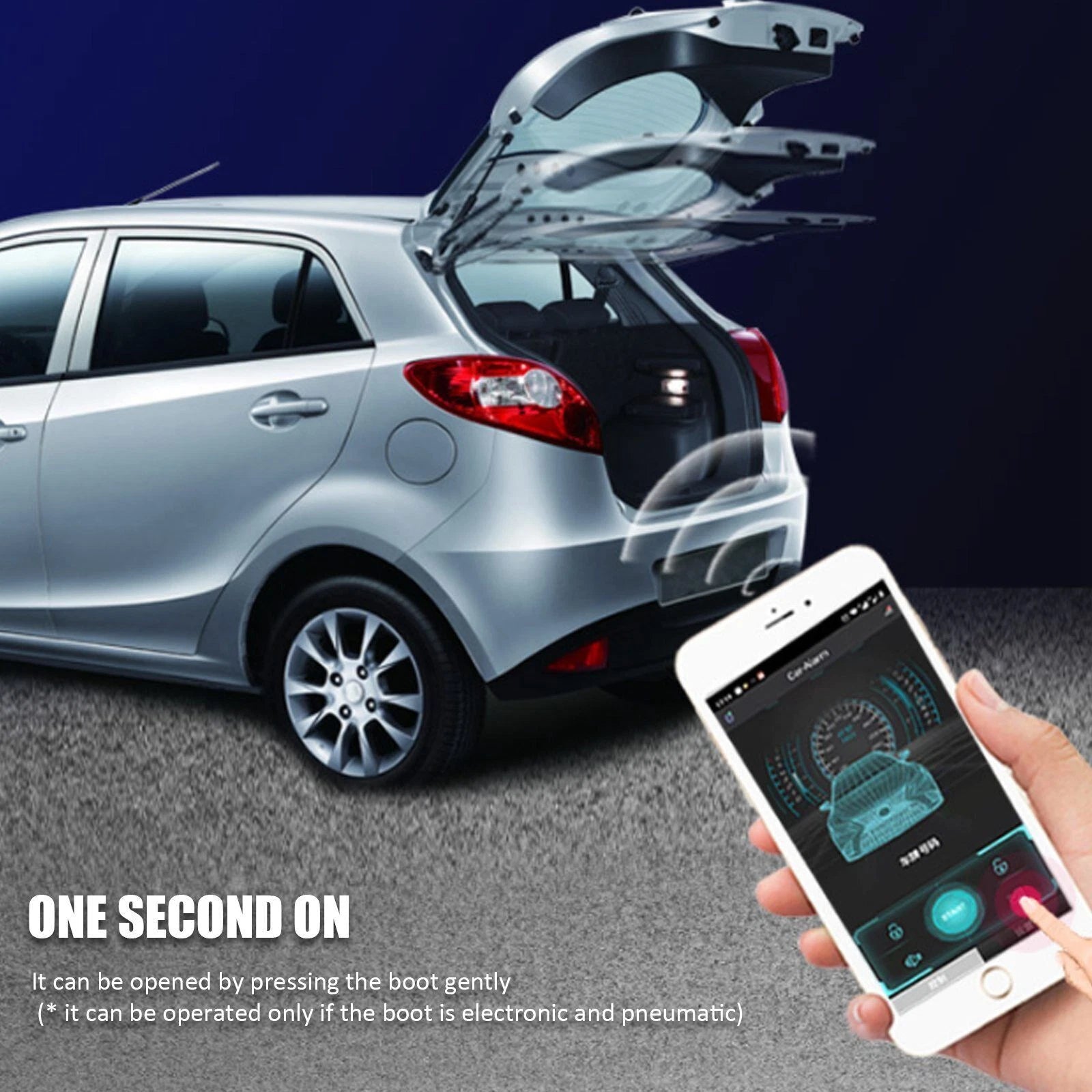 Universal Car Anti Theft Security Alarm System With Remotes image 3