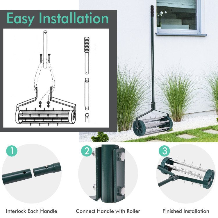 Heavy Duty Manual Lawn Spike Soil Aerator image 6