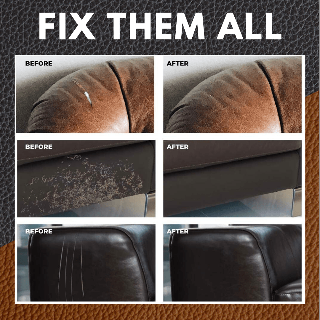 Leather Restoration Repairing Cream For Car Recoloring Kit image 8