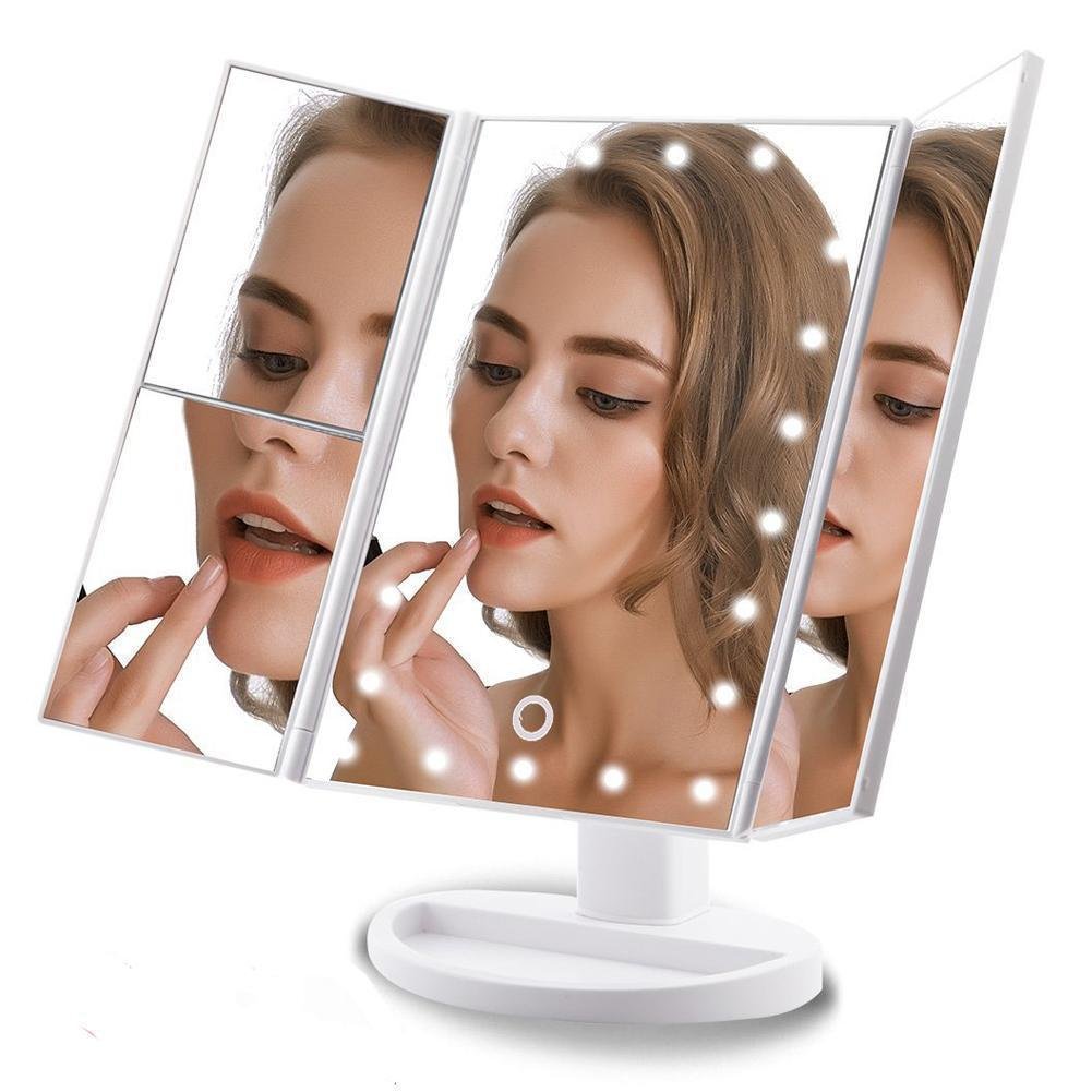 Lighted Makeup Mirror Smart Vanity Mirror With Lights 10X Magnifying image 9