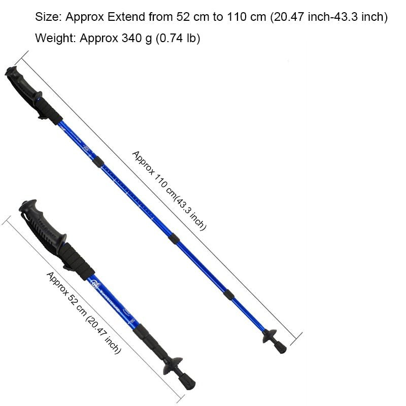Collapsible Trekking Pole For Hiking image 2