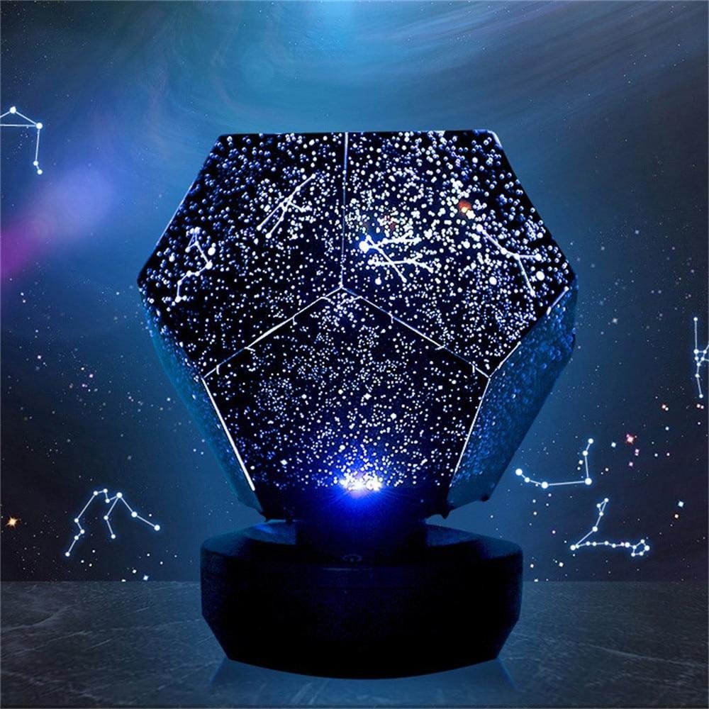 Realistic Constellation Night Sky Galaxy Star Light Projector - Blue image