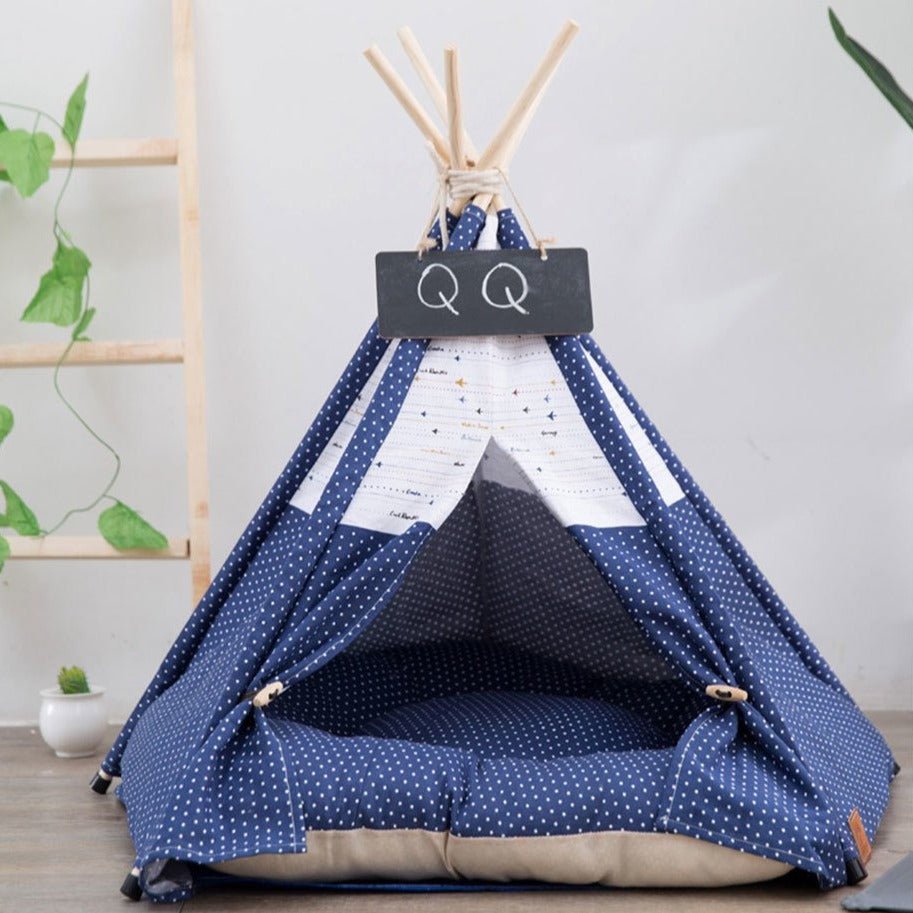 Large Spacious Pop Up Custom Pet Dog Teepee Bed Tent image 2