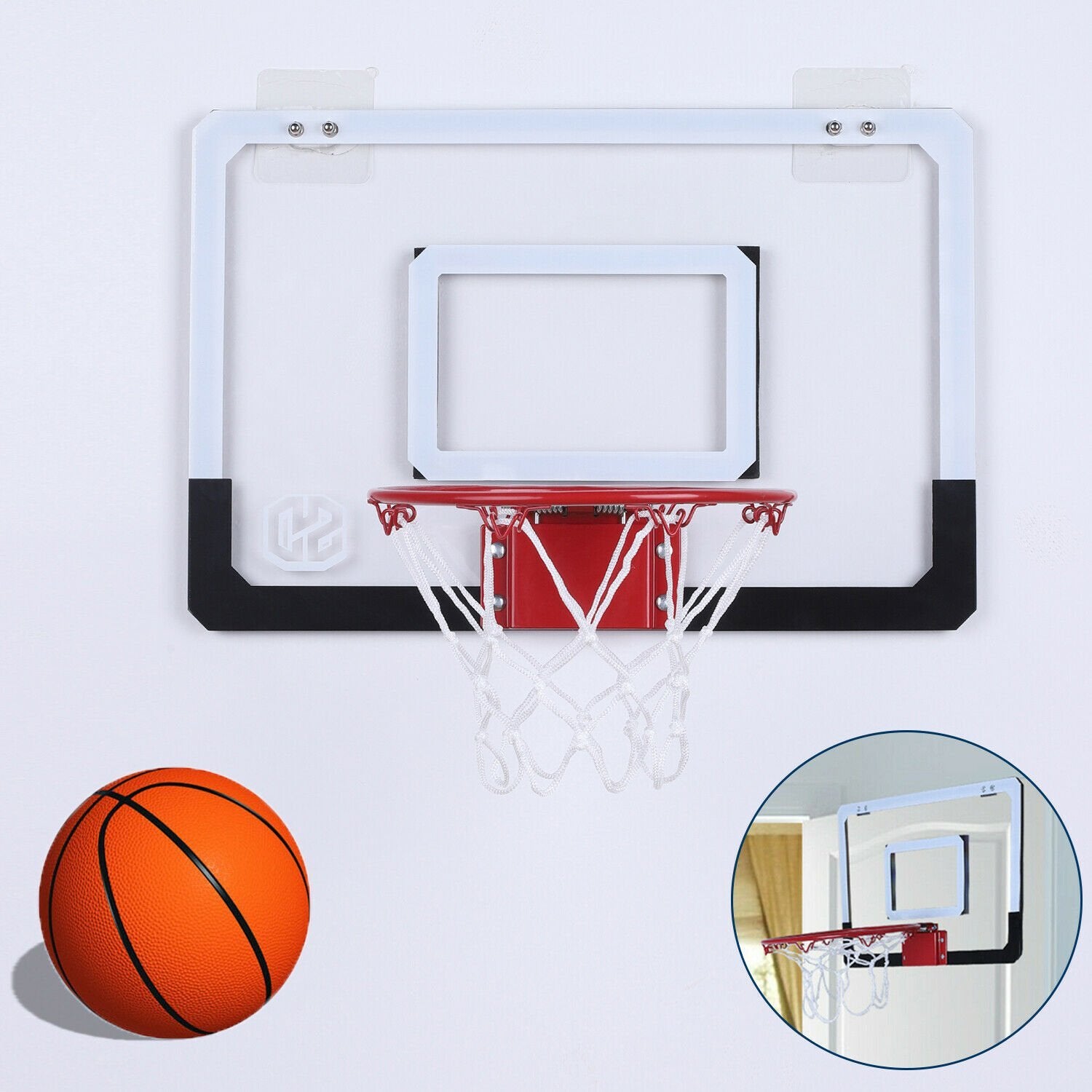 Premium Indoor Basketball Hoop Goal For Door image 0
