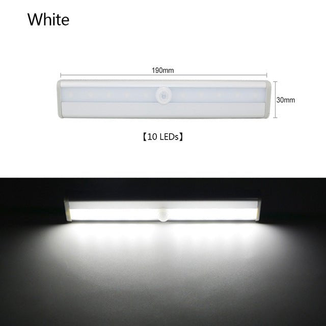 Battery Operated LED Closet Light Wireless Motion Sensor image 4
