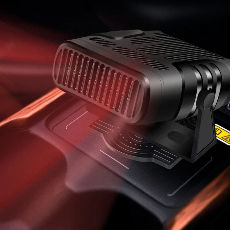 Portable Compact 12V Car Windshield Space Heater & Defroster image 2