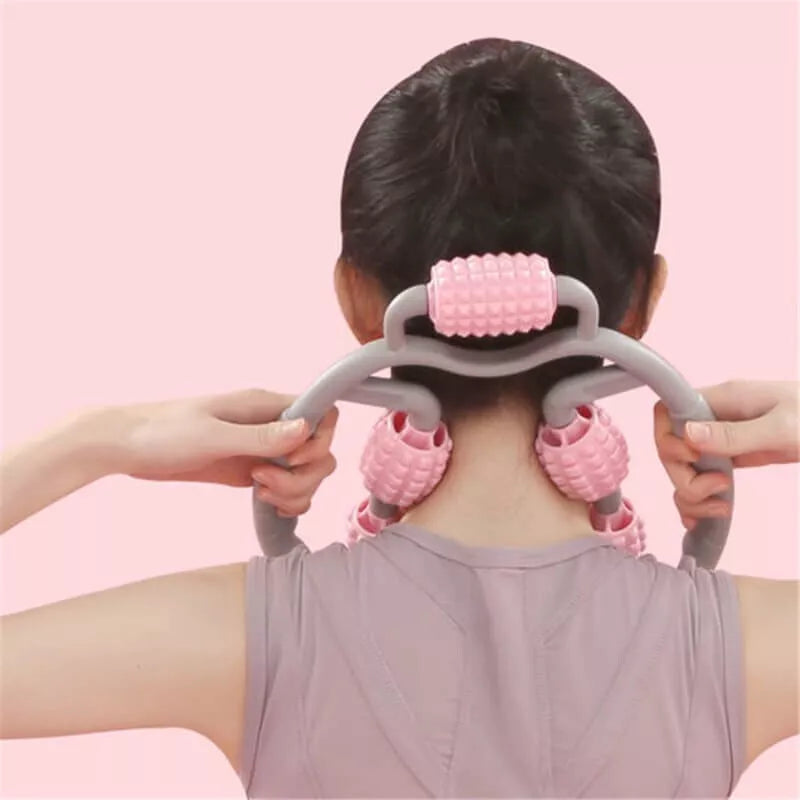 Premium Handheld Trigger Point Muscle Recovery Massage Roller image 11