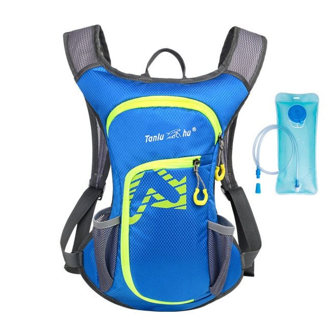 2.0L Water Hydration Backpack Bladder Bottle - Blue image