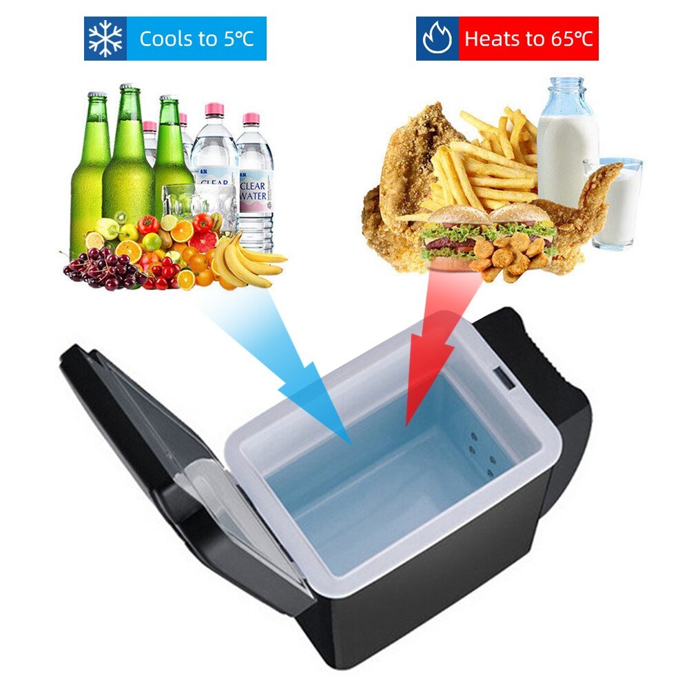Portable Mini Car Travel Refrigerator 12V image 4