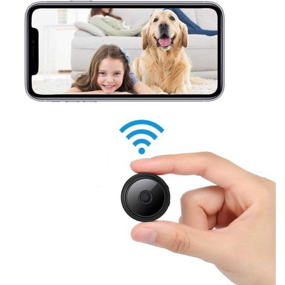 Mini Wireless Magnetic Camera with Audio and Video Live Feed image 1