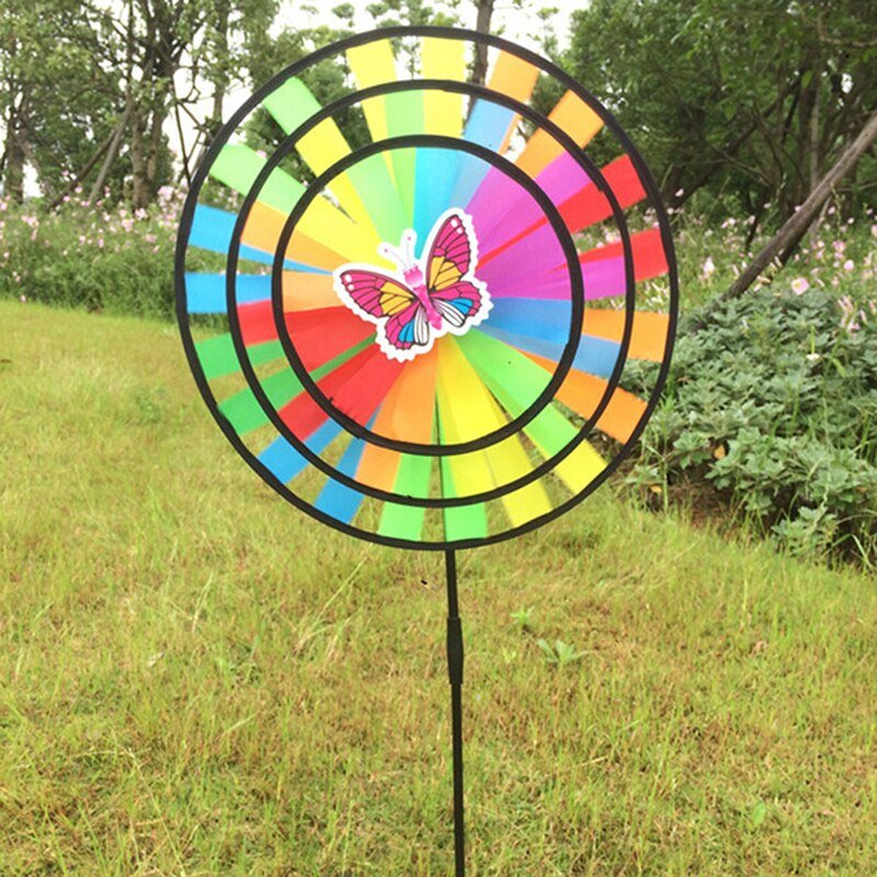 Colorful Garden Yard Wind Spinner image 3