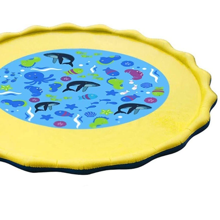 Kids Inflatable Sprinkler Backyard Splash Pad Mat image 5