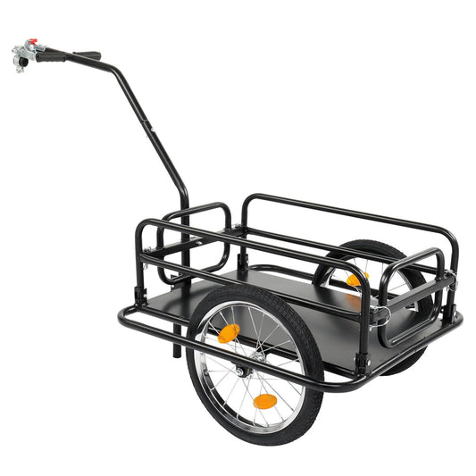Compact Bicycle Cargo Trailer Cart Wagon image 0