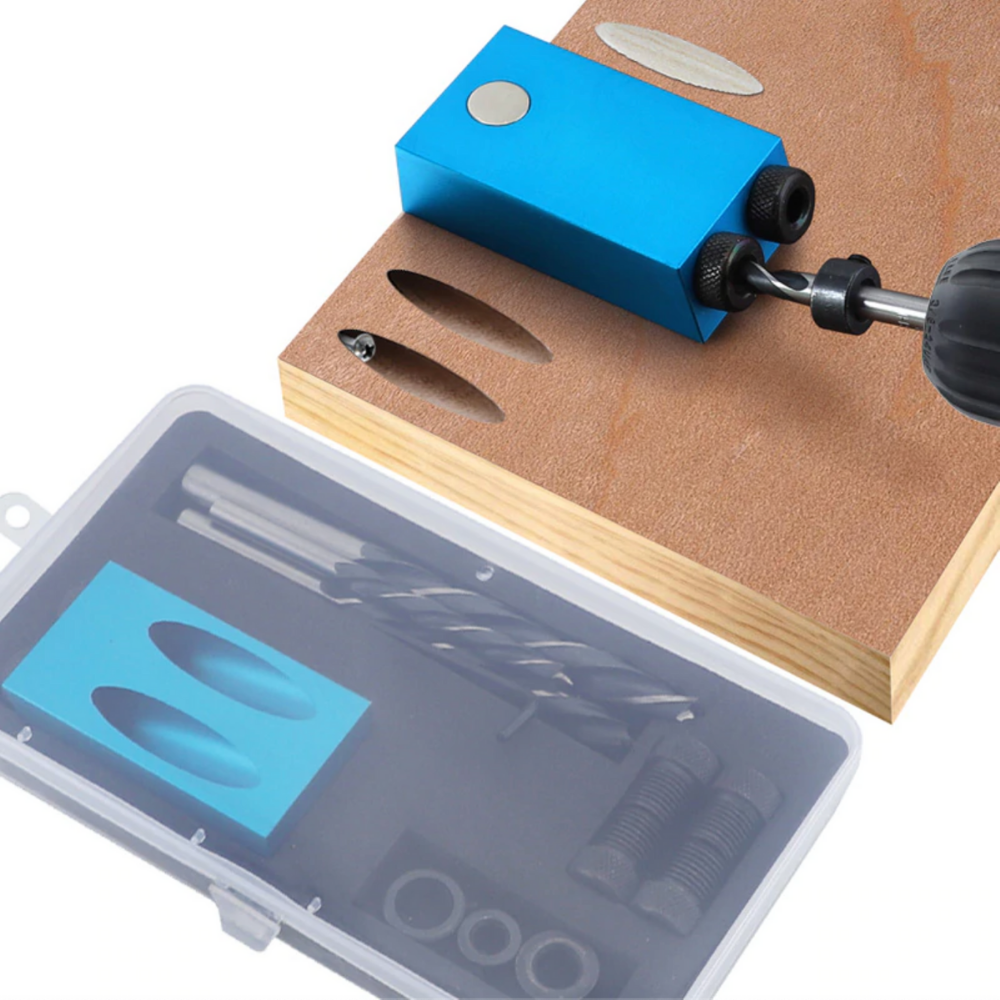 Pocket Hole Angle Drill Guide Jig image 1