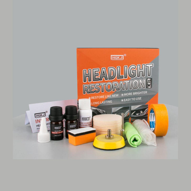 Premium Car Headlight Lens Restoration Cleaner Kit image 3