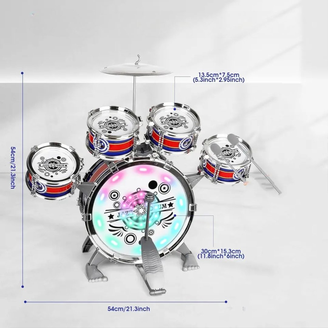 Ultimate Kids Junior Drum Kit Set image 6