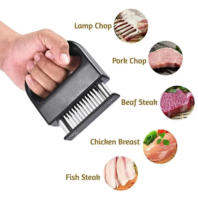 Stainless Steel Meat Tenderizer 48 Blades image 5