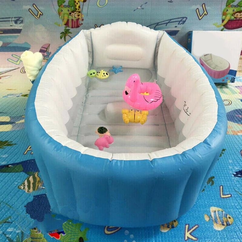 Portable Baby Inflatable Bathing Bathtub image 2