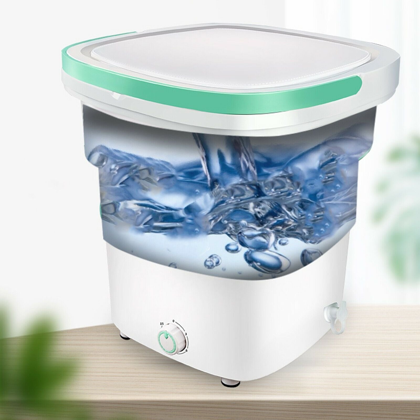 Ultrasonic Portable Folding Compact Clothes Washing Machine image 5