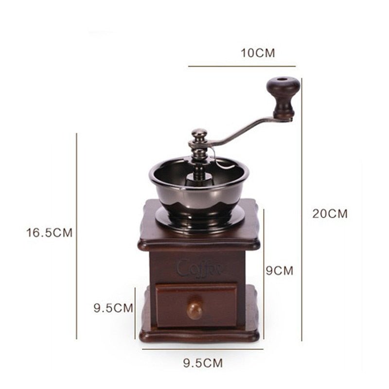 Antique Manual Hand Coffee Burr Grinder image 4