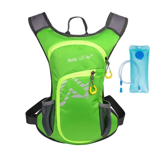 2.0L Water Hydration Backpack Bladder Bottle - Light Green image