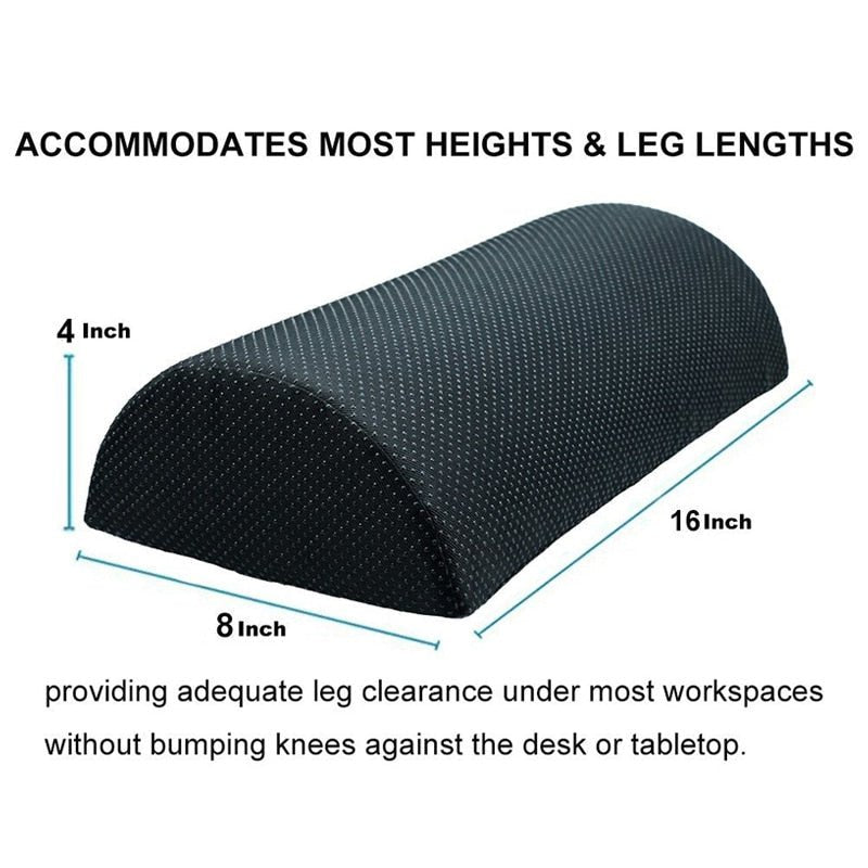 Ergonomic Under Desk Foot Rest Pillow image 1