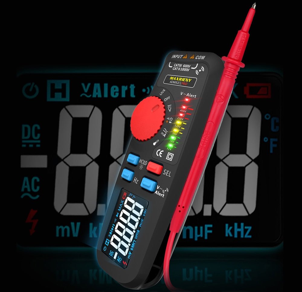 Professional Electrical Digital Voltage Tester Multimeter image 2