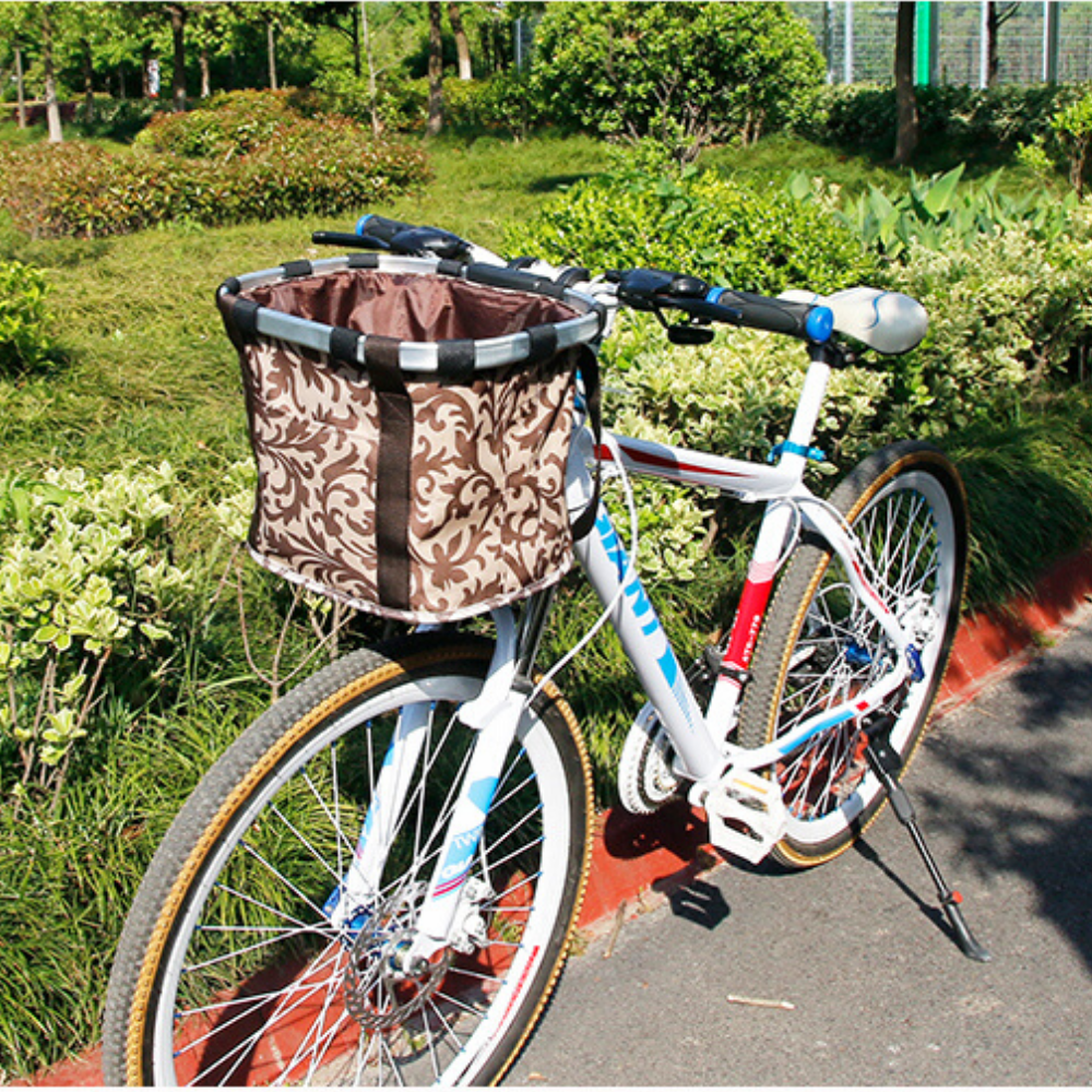 Premium Bicycle Storage Front Basket image 7