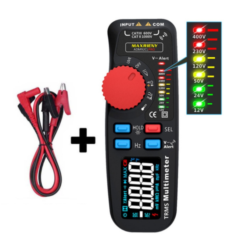 Professional Electrical Digital Voltage Tester Multimeter image 3