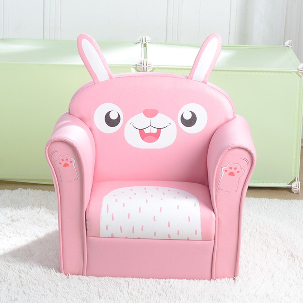 Large Kids Playroom Mini Bunny Sofa Couch image 0