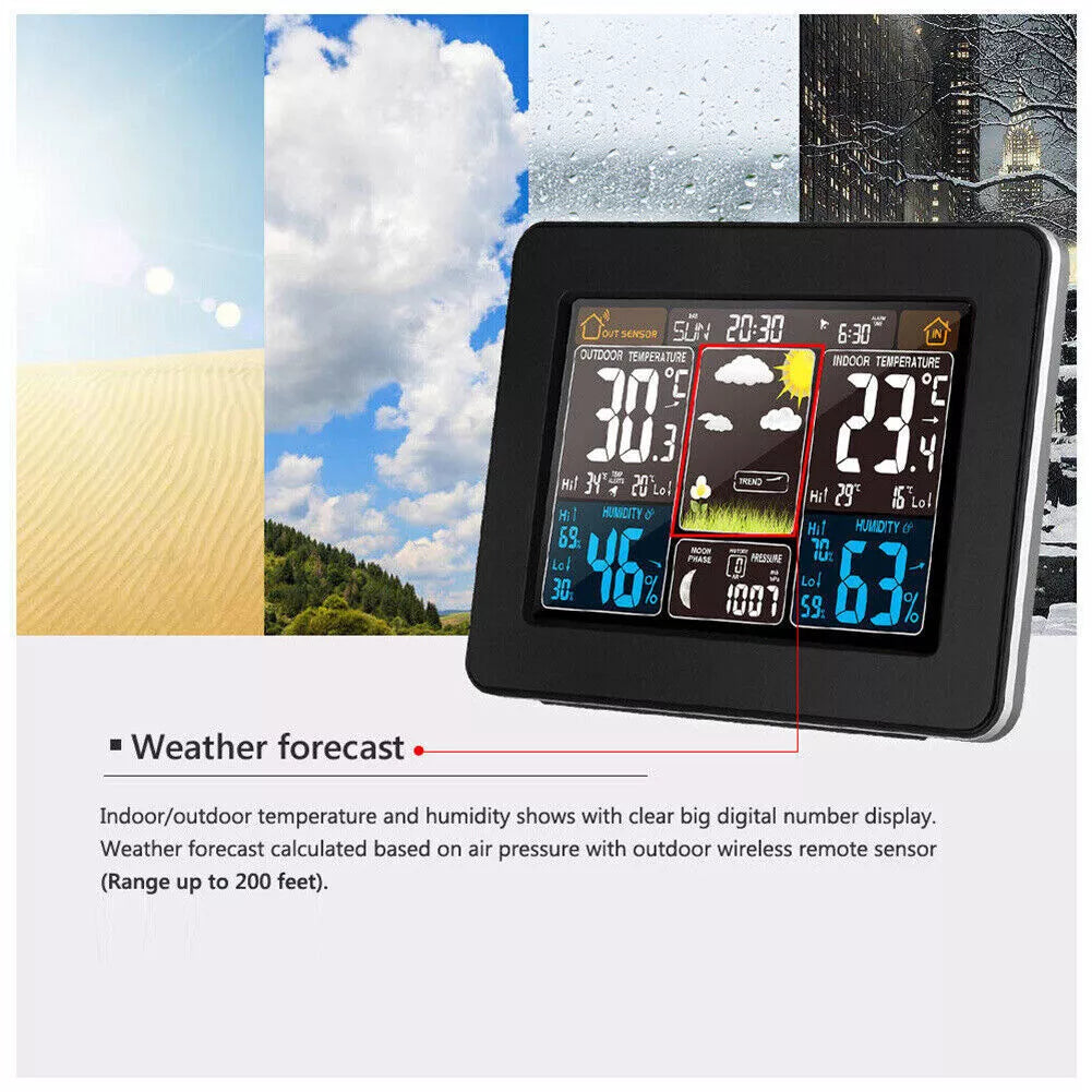 Wireless Home Weather Station Clock image 2