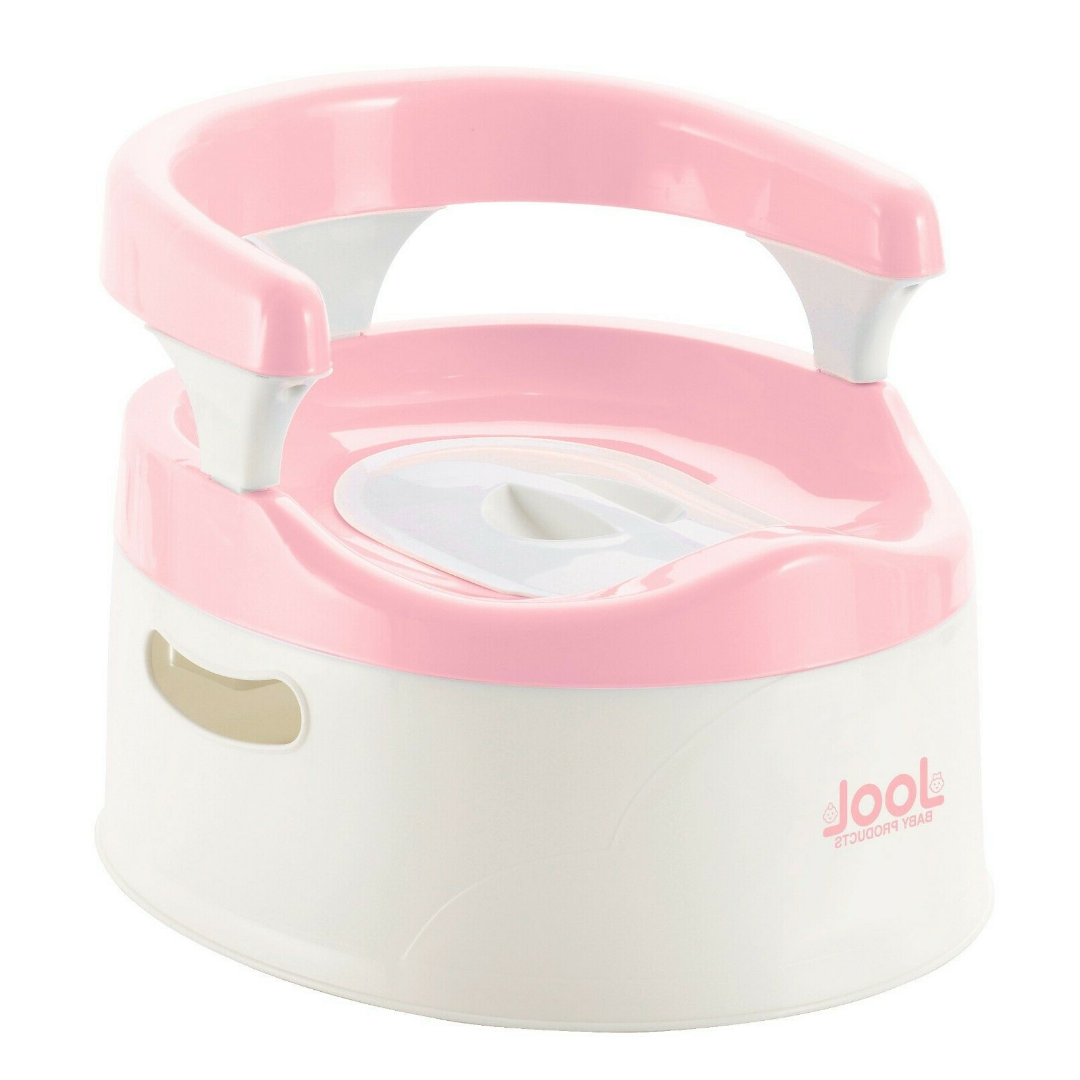 Kids Potty Training Chair Seat With Handles - Pink image