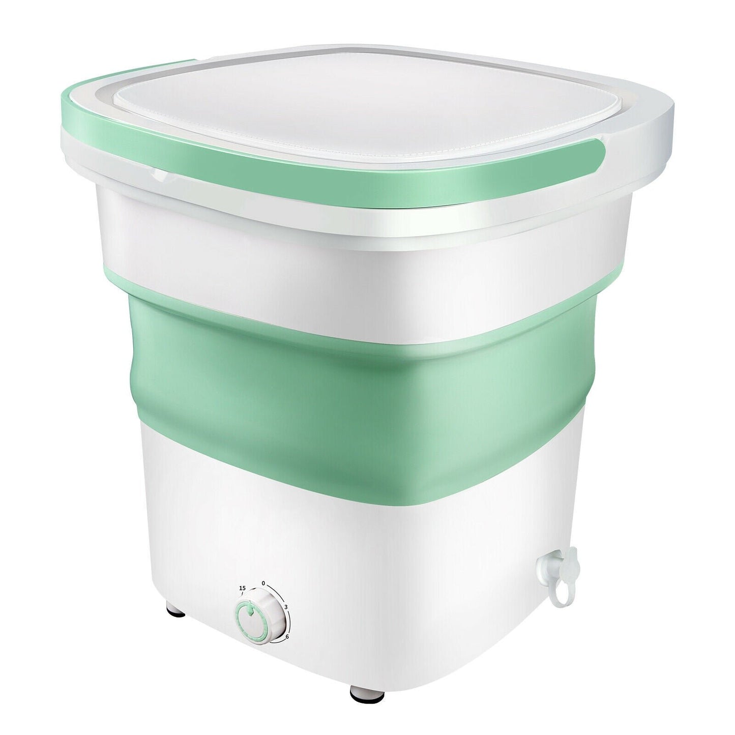 Ultrasonic Portable Folding Compact Clothes Washing Machine image 2