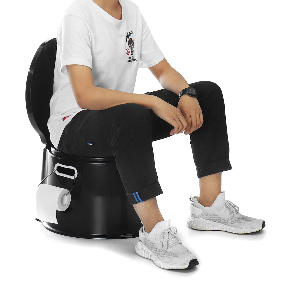 Portable Outdoor Camping Porta Potty Toilet image 1