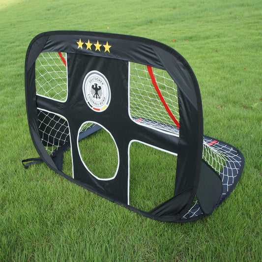 Mini Portable Backyard Pop Up Soccer Goal Net image 0