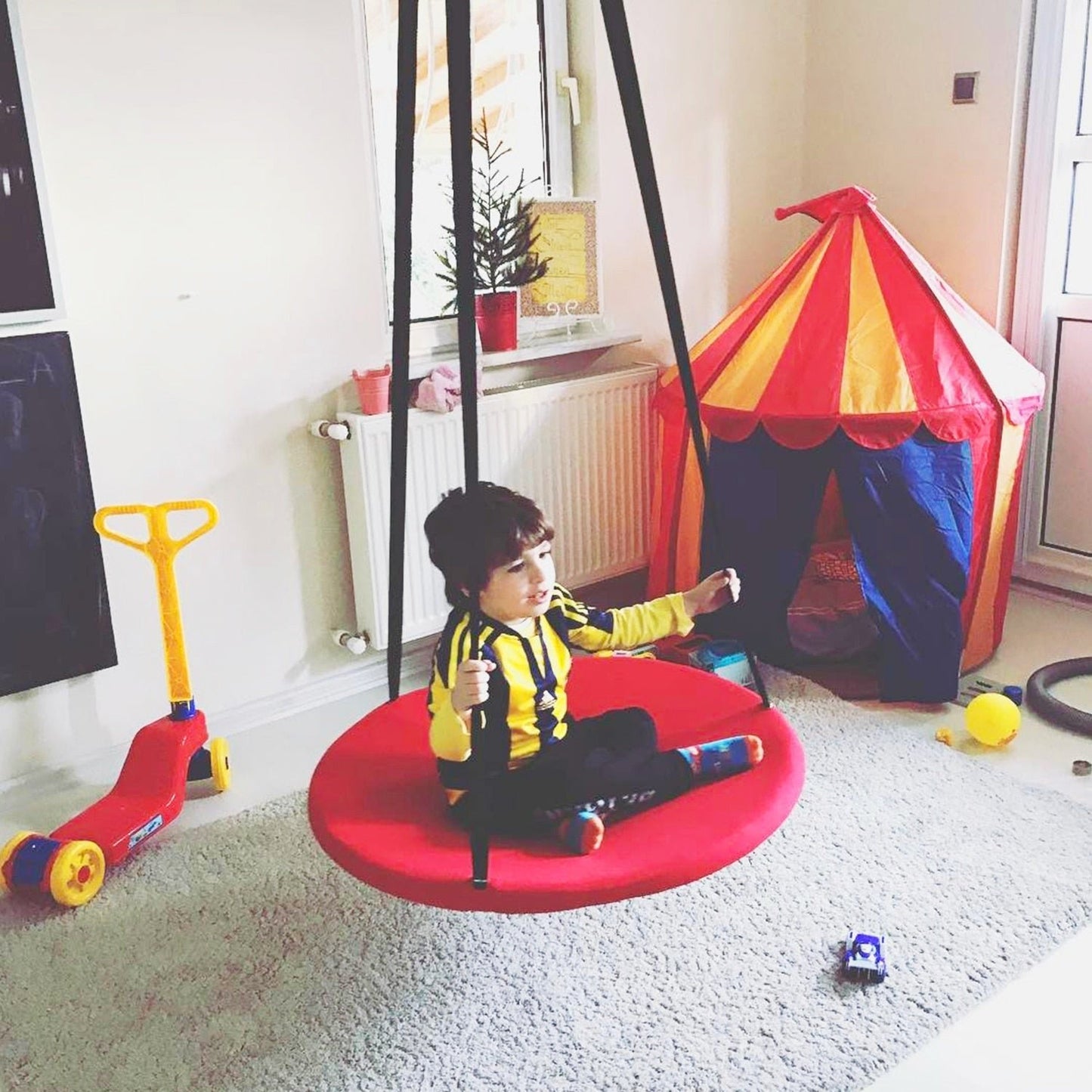 Heavy Duty Hanging Saucer Tree Swing Kit image 6