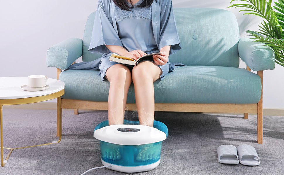 3 In 1 Heated Home Foot Water Soaker Massage Spa Machine image 5