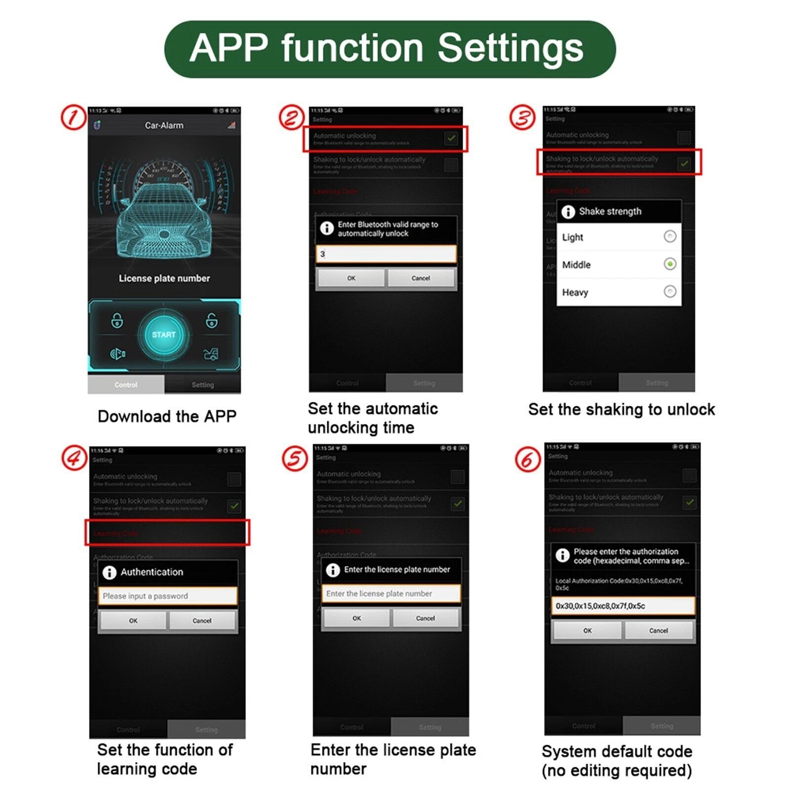 Universal Car Anti Theft Security Alarm System With Remotes image 6